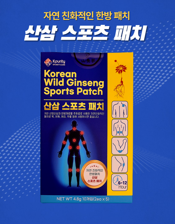 산삼 스포츠 패치 (10개입)