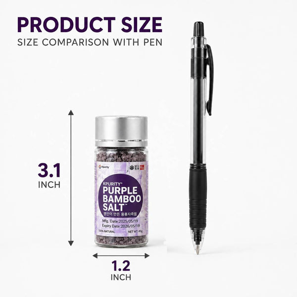 Artisan Yongyung Purple Bamboo Salt 45g (Powder)/ 용융자죽염(분말)