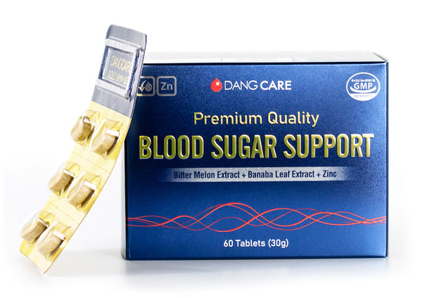 당뇨 이기는 혈당관리 당케어 골드 (500mg x 60정 ) 3 박스 + 여주차 1박스 / Blood Sugar Glucose Support 500mg Tablets