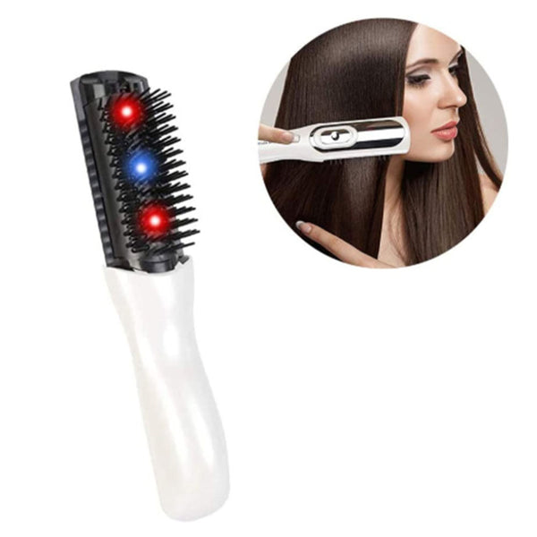 Hair Growth Care Electric Wireless Infrared Ray Massage Comb, Anti Hair-loss Head Massager