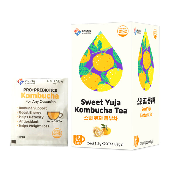 스윗 유자 콤부차 (1.2g x 20 bag)