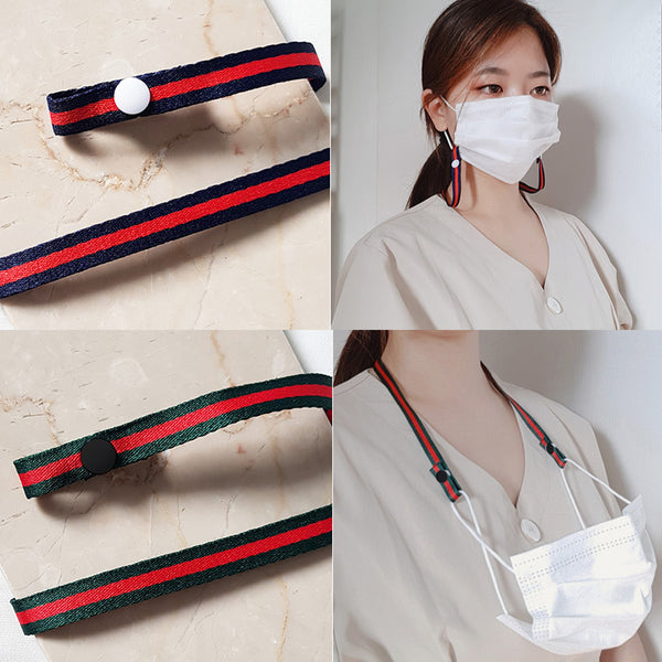 브랜드 스타일 고급 마스크 목걸이 Premium Design Mask Lanyard/ Mask Strap for Face Masks