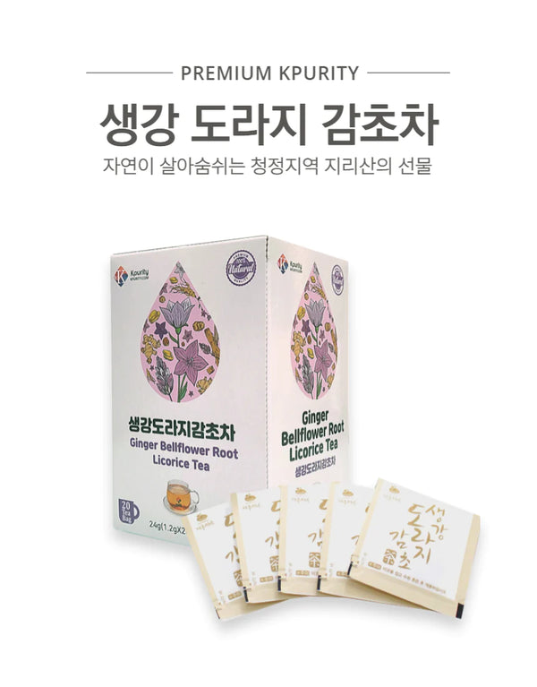 생강 도라지 감초 전통차 (1.2g x 20 bag)