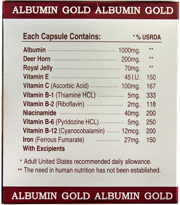 내츄럴 알부민 포르테 녹용/로얄젤리 1500mg 200캡슐