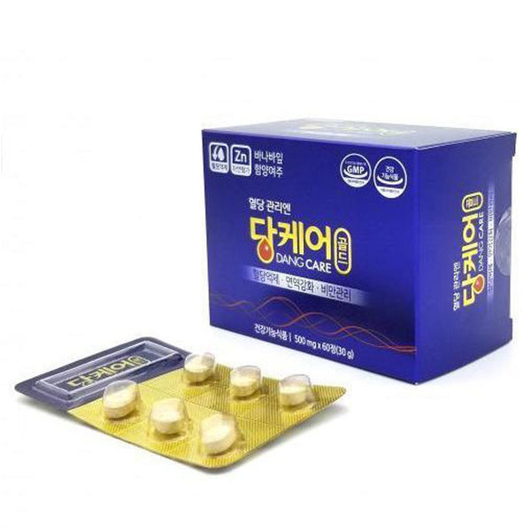 당뇨 이기는 혈당관리 당케어 골드 (500mg x 60정 )
