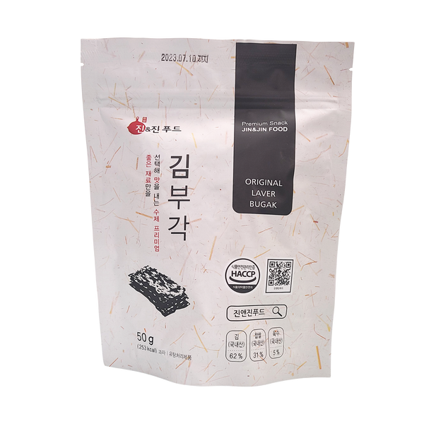 3세트 수제 프리미엄 전통 김 부각 50g
