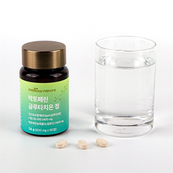 뉴질랜드산 락토페린 글루타치온 90정 -단백질과 피부를 한번에 사로잡기